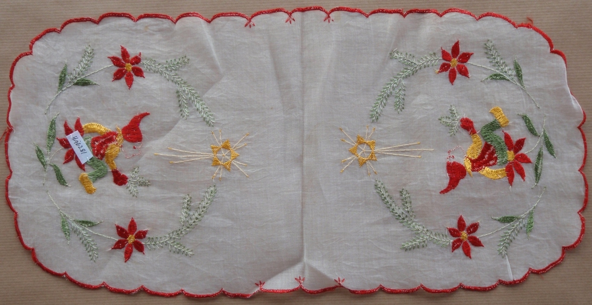 Julemotiv, julenisse, stjerne, blomster