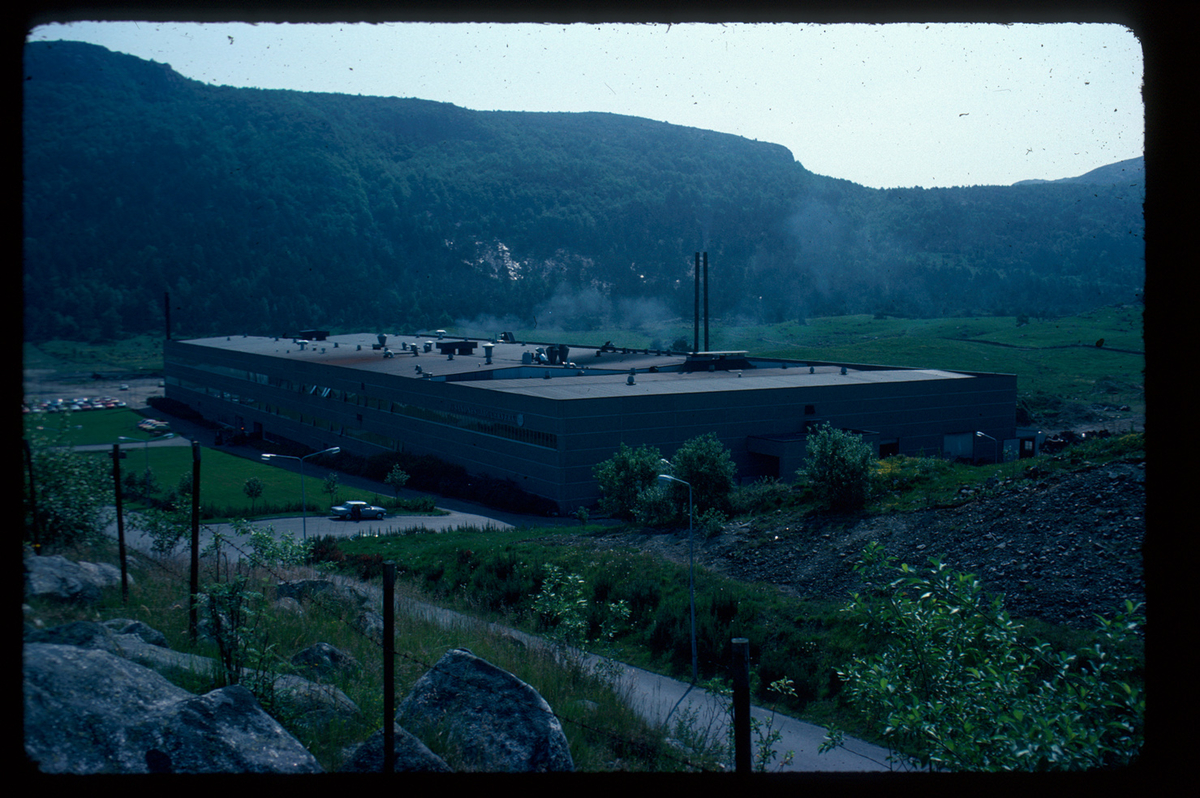 Sandnes Aducerverk - fabrikkanlegget på Riska