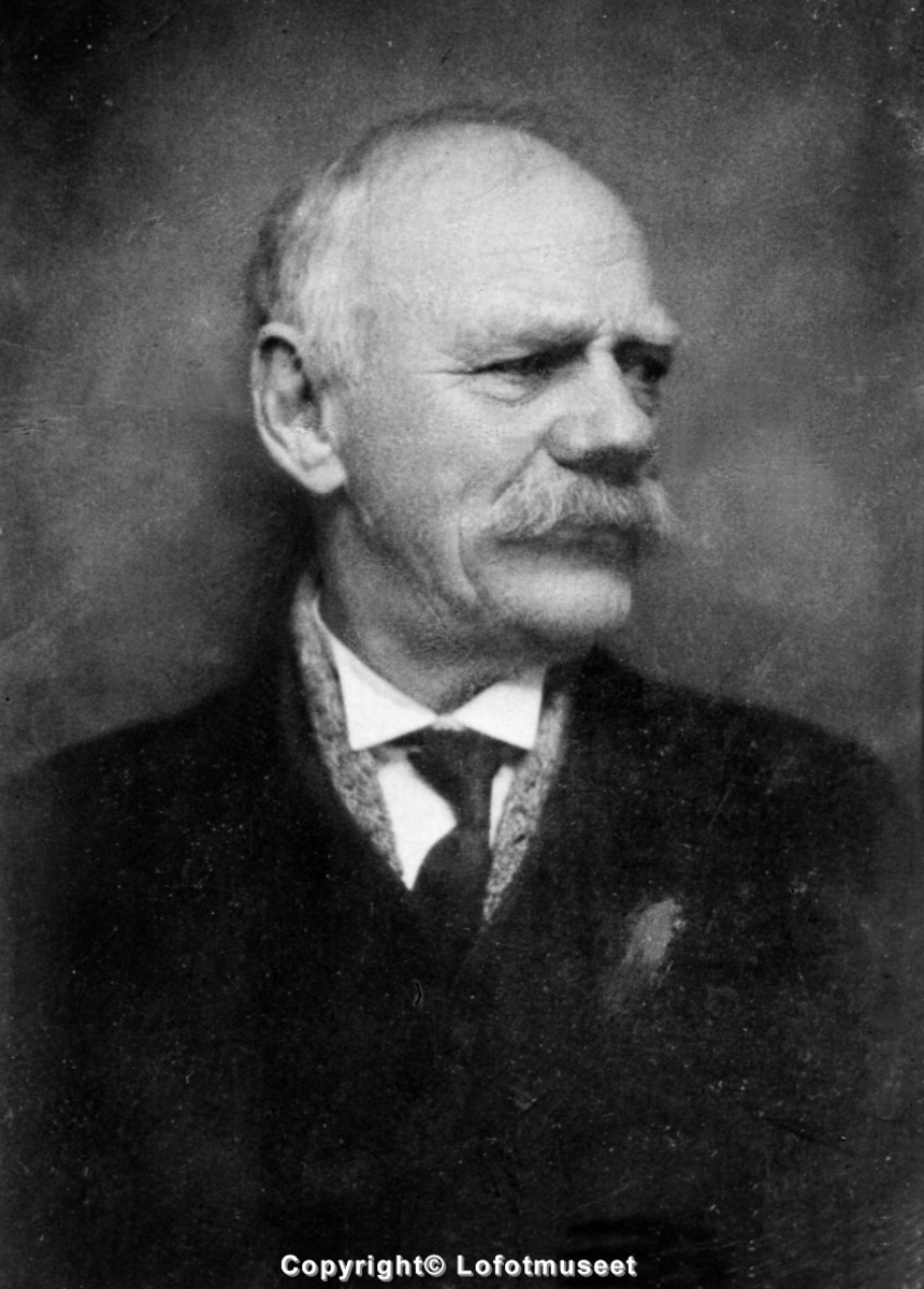Portrett av mann.