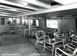 Garden lounge, tourist hall, social hall, D/S Stavangerfjord