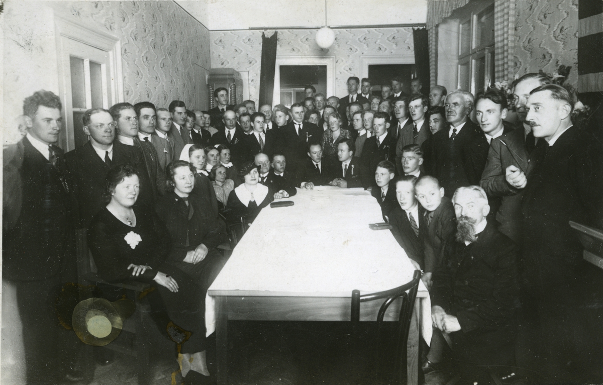 Åpningfesten i forbindelse med åpningen av sjømannskirken i Constantza 17. Mai 1935.