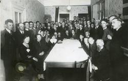 Åpningfesten i forbindelse med åpningen av sjømannskirken i 