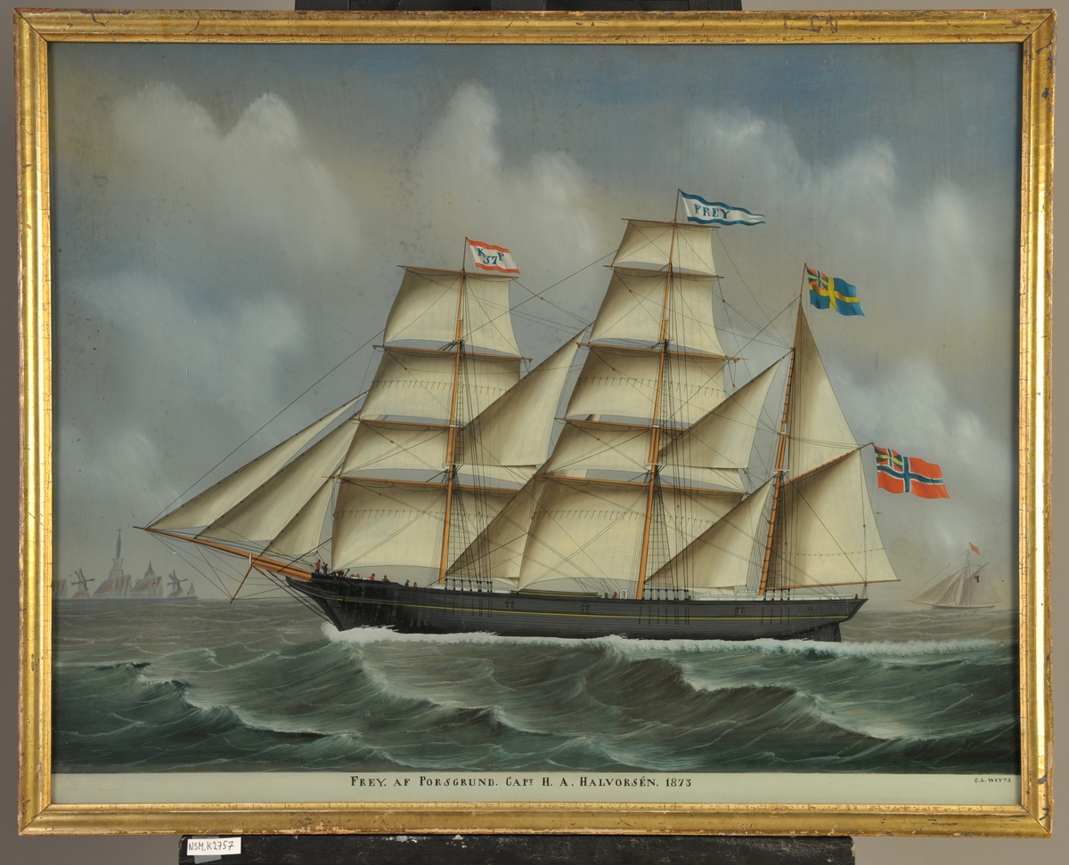 Bark 'Frey' af Porsgrunn