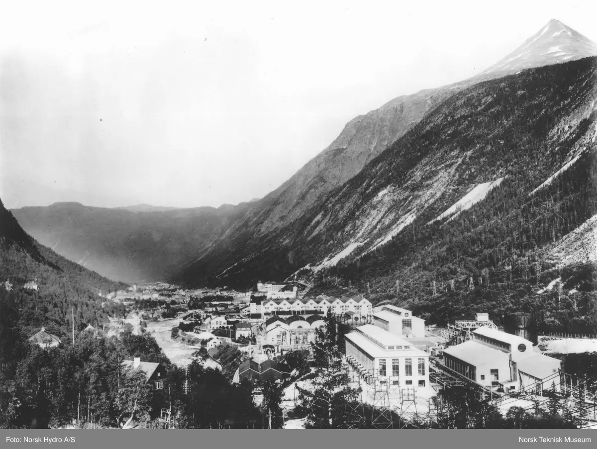 Rjukan Salpeterfabrikk i Vestfjorddalen