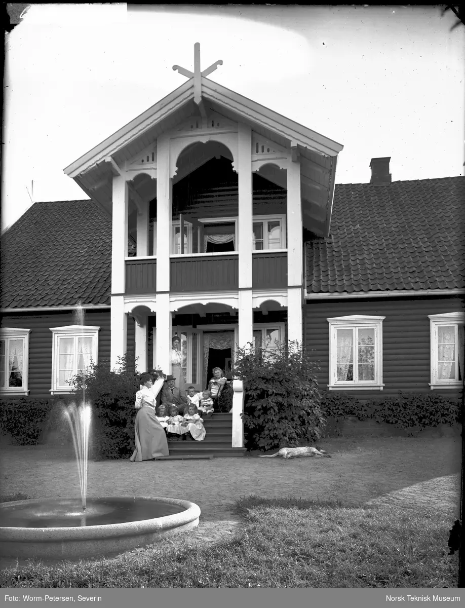 Åstad gård, hus, gavlside