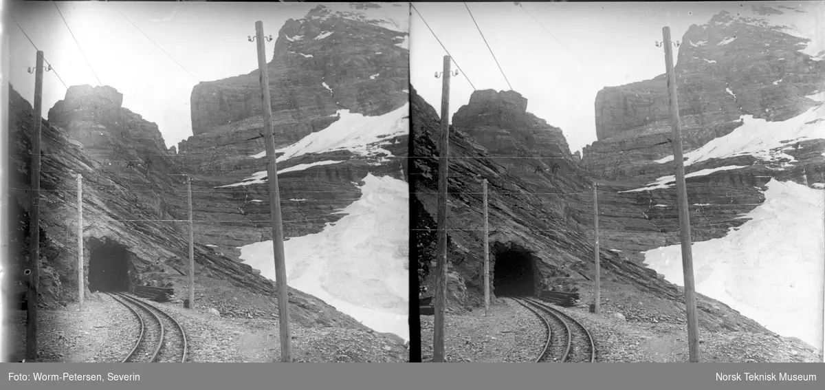 Foran Tunellen Jungfraubahn