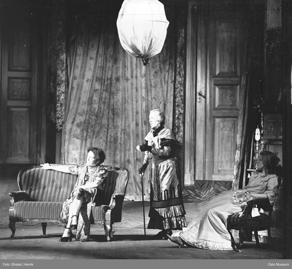 Det Norske Teatret, sceneprøve, forestilling Tango, skuespillere