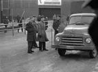 Personer från vänster: Herbert Hembe, Sture Johansson, Hans Lundgren och Arnold Säfström.