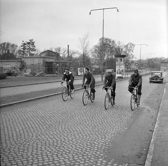 "M.E.A. Cykeltävling 21 april 1947"