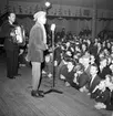 Nyårsfirande i Folkets park, Uddevalla år 1955