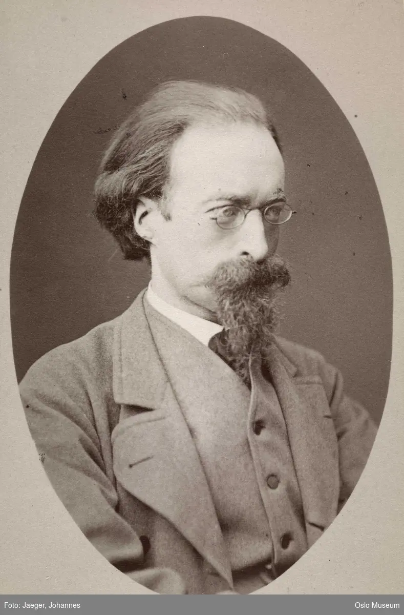 portrett, mann, professor, kunsthistoriker, brystbilde, halvprofil