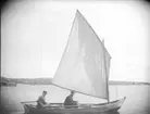 Segelsnipa med loggertsegel 1899