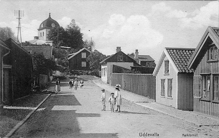 Bebyggelse längs Agnebergsgatan