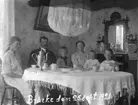 Kaffestund i finrummet 1921