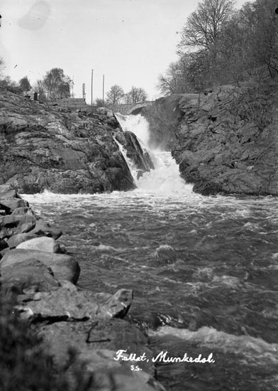 Enligt fotografens noteringar: "Fallet, Munkedal."