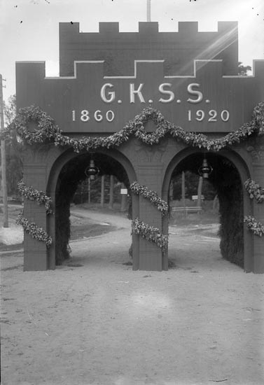 Enligt fotografens journal nr 4 1918-1922: "Kappseglingen Portalen, Ön".