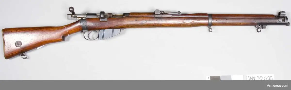 Grupp E II.
Gevär m/1903 (m/1907?), England.
