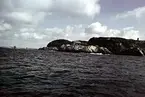 Enligt noteringar: 70 st. ramade dia. + 5 st. burkar med oramade dia. Båtar, Varv, Hav.

Film nr. 129

Islandsberg. Gåsö i bakgrunden