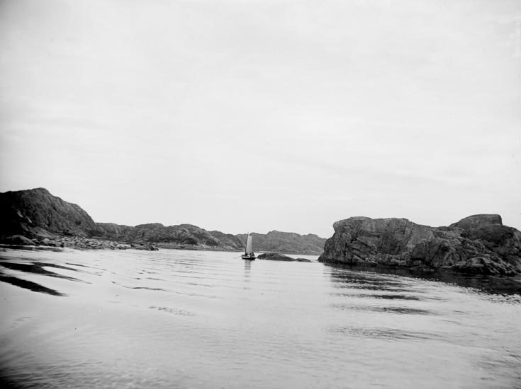 Enligt fotografens noteringar: "Partie af strömmarne".
Plats: Lysekil
Datum: 5 Juli 1895
Tid: Kl 12 m.
Ljus: Solsken
Bländare: No 2
Objektiv: Svenska Express
Exponering: Hastighet No 2*
Framkallning: Hydrochinon, Eikonogen