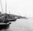 (Stereo karta XV) Fiskebäckskil inifrån viken, strax nedanför kyrkan. 19 Juni 1926.