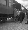 Invigning av Grötöbanan, Lysekil, i juni 1946.