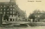 Notering på kortet: Kungsgatan. Halmstad.