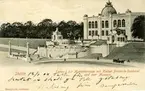 Notering på kortet: Stettin. Entwurt der Hakenterrasse mit Kaiser Fredrich-Denkmal und dem Museum.