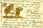 Notering på kortet: God Jul.