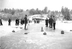 Curlingspelare, 1930-talet.