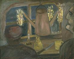 Skumma ljus [Målning]