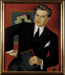 Porträtt av Egon Östlund [Måleri]