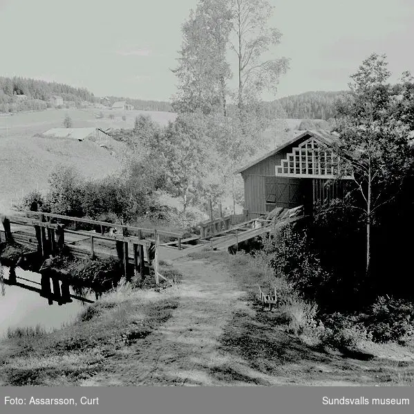 Sulå nedlagda vattensåg. Sättna.