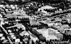 Sundsvalls Läroverk, flygfoto.