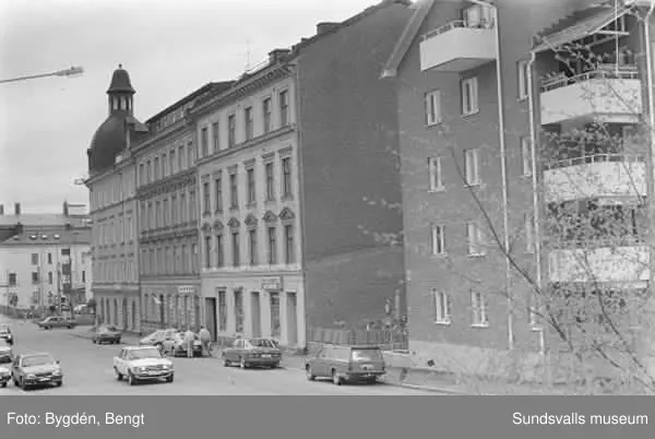 KMV-inventering av miljöer runt Södra järnvägsgatan.