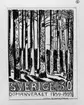 Förslagsteckningar - skisser - till frimärket Domänverket 100 år, utgivet 4/9 1959. Konstnär Sven Ljungberg. Förslag nr 