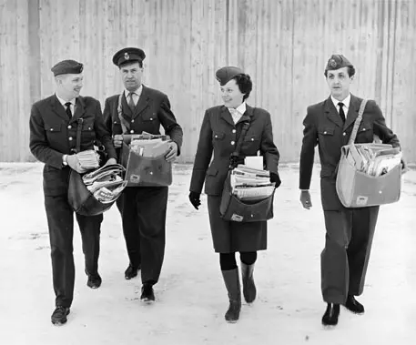 En brevbärares uniform