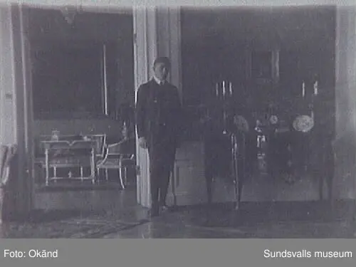 Johanssonska hemmet i Sundsvall, kallat Villa Port Arthur, Rådhusgatan 35. Gustaf Johansson var direktör för Johannedals Trävaruaktiebolag.
