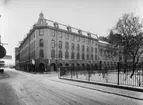 Göteborgs gamla posthus vid Packhusplatsen, Postgatan 2A-2B, 1942. Posten låg i detta hus  1871 - 1925, 1942 revs huset.