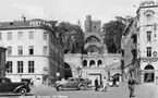 Hälsingborg, postkontor.  Foto början av 1940-talet.