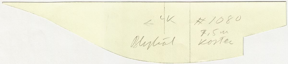 Linjeritning, spantruta