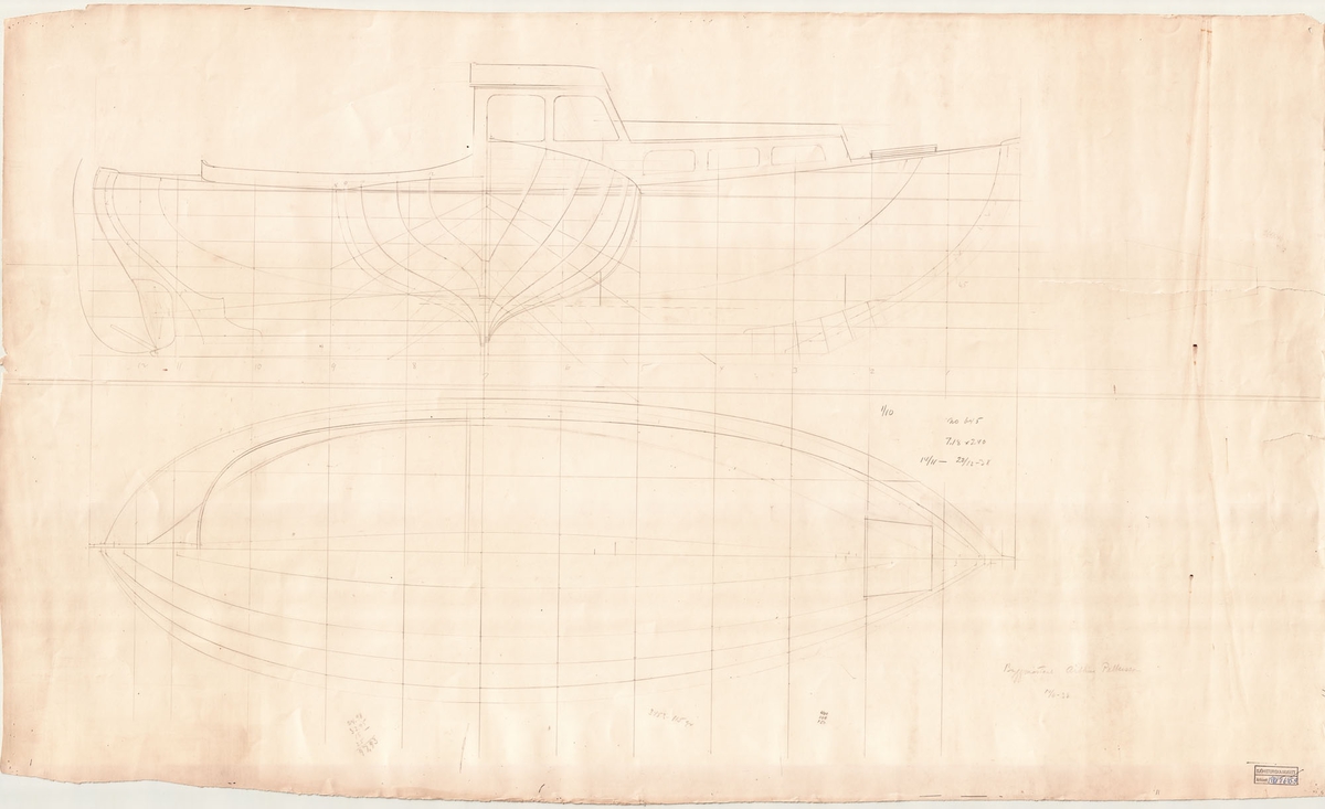 spantruta, resningsritning