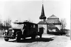 Linjen Östersund - Ragunda Stuguns gamla kyrka.