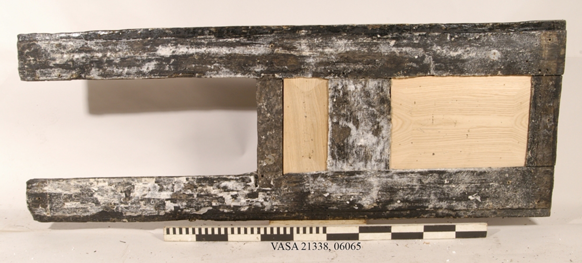 Ramverk till panel från kajutan.