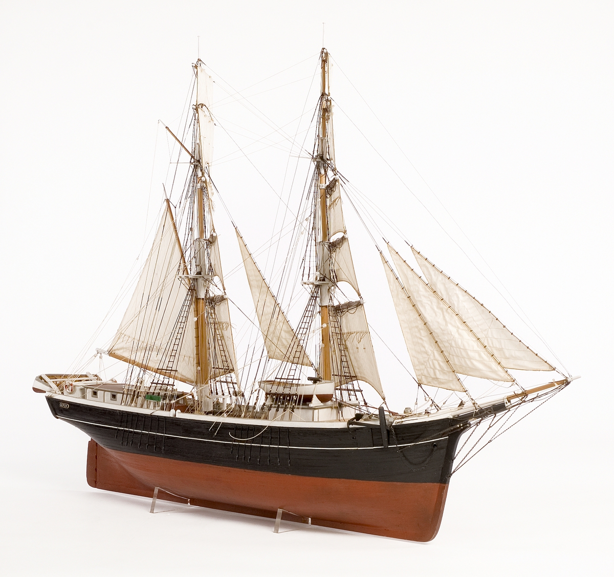 Fartygsmodell -Sjöhistoriska museet / DigitaltMuseum