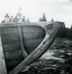 Gammal snipa upptagen på majeldsberget för att brännas nästa majeld.
Västerbotten, Bygdeå tingslag och socken, Ratan.