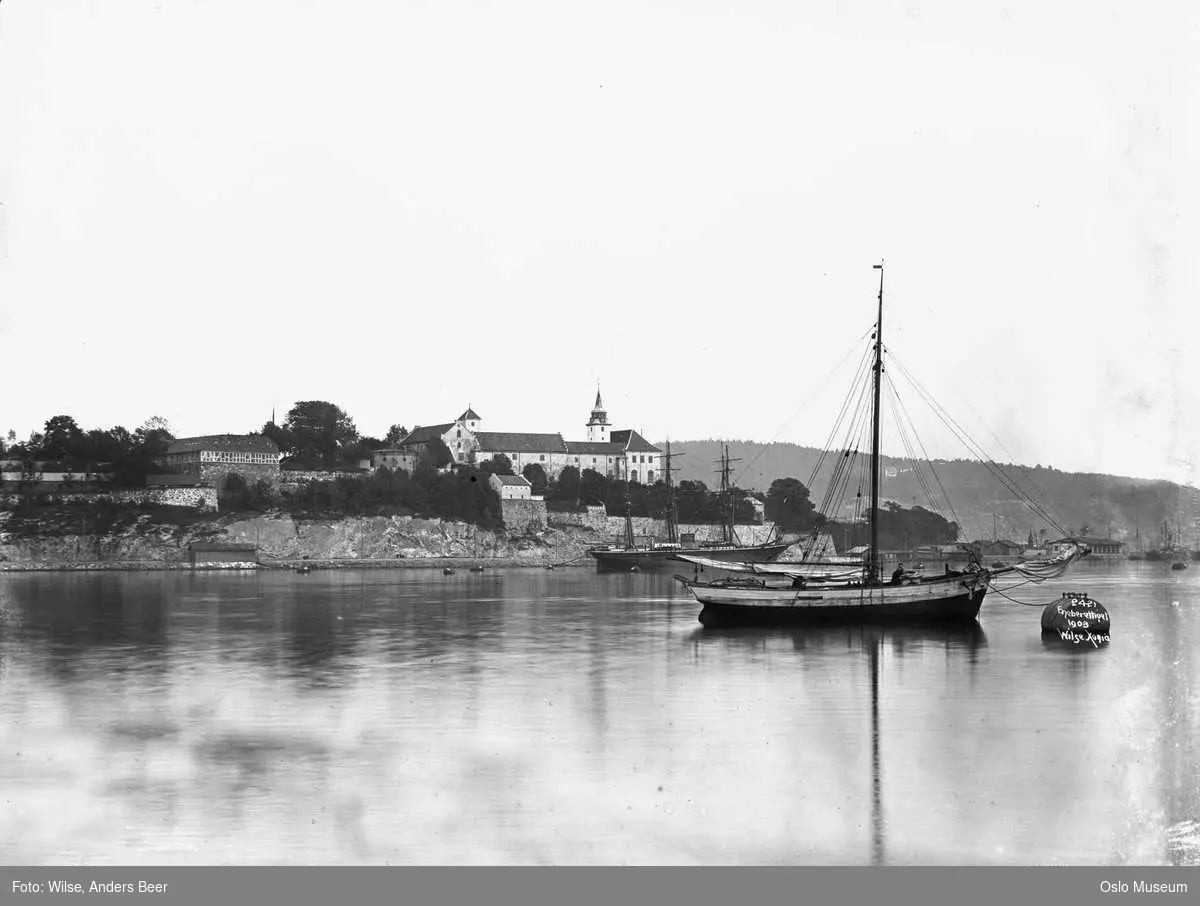 fjord, seilfartøy, Akershus festning