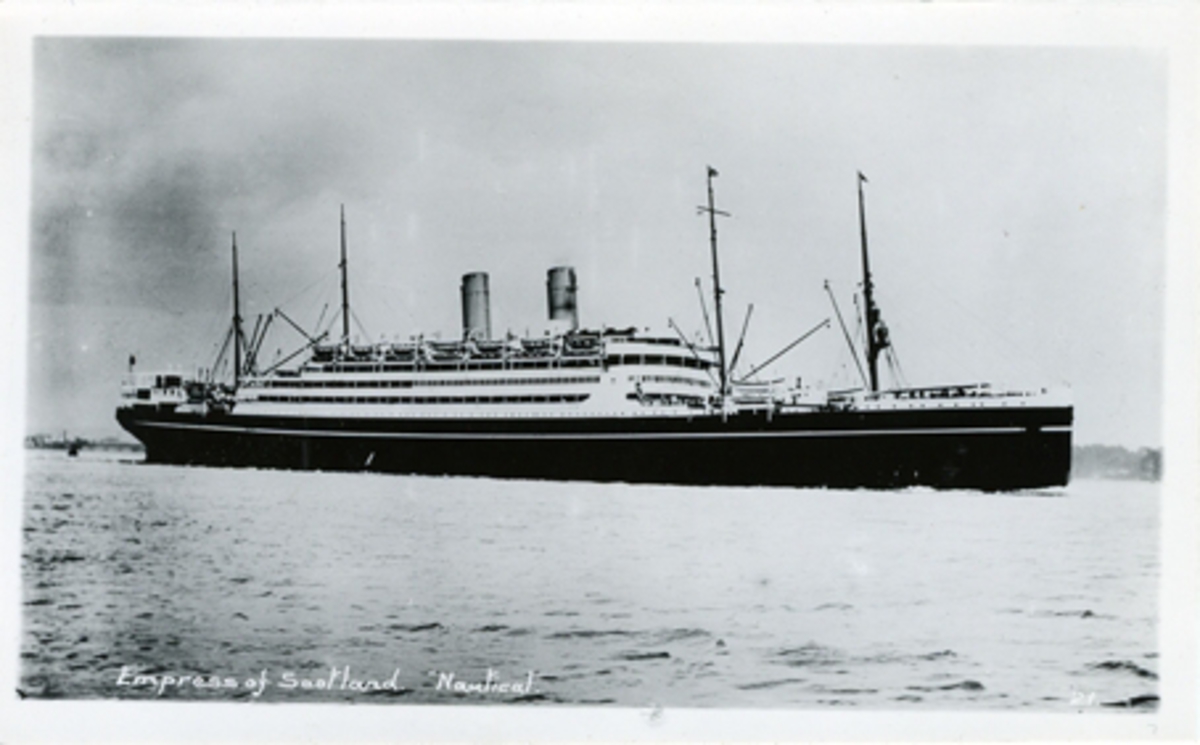 "Empress of Scotland". Nautical