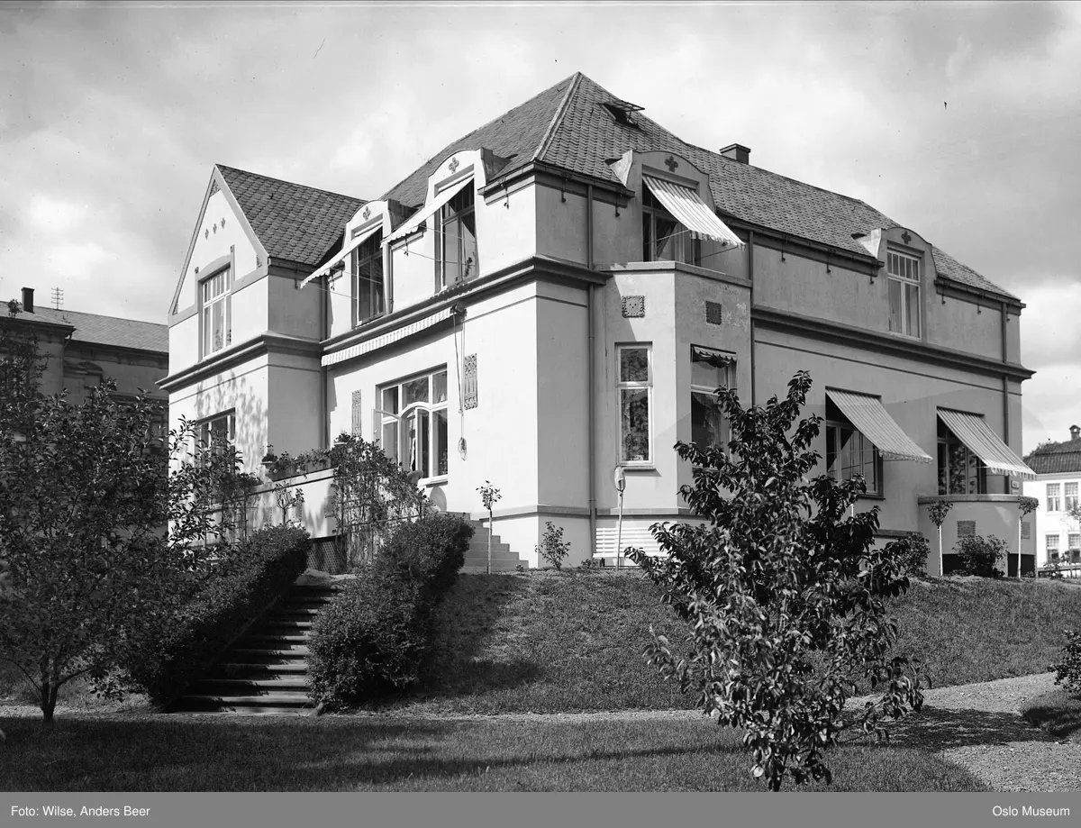 villa, hage