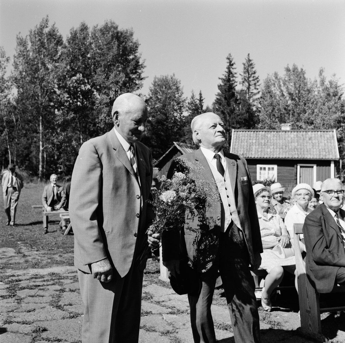 Hållnäs pensionärsförening har jubileumsfest på Hållnäs hembygdsgård