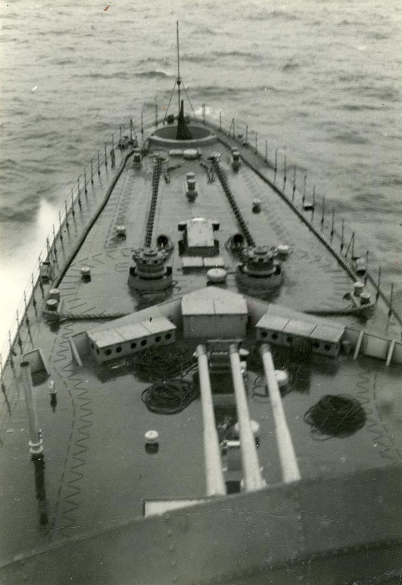 På provtur utanför Göteborg 1946.